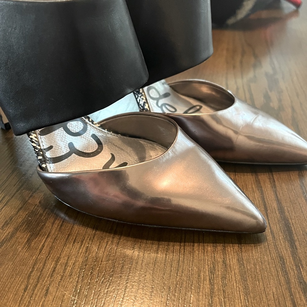Sam Edelman dual color heels